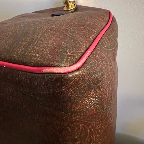 Etro Paisley Multicolor Top Handle Bag - Picture 9 of 14